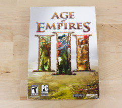 Age of Empires III 3 Disc Edition for PC Original Case Manuals Booklets - £10.15 GBP