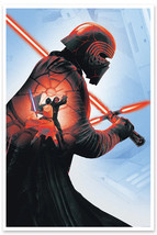 Star Wars The Rise of Skywalker Rey Vs Kylo Ren Saber Poster Print Art Mondo - £87.92 GBP