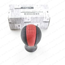 Genuine Nissan Fairlady Z Z34 Infiniti 370Z Nismo Red 6MT Shift Knob 328... - $74.48