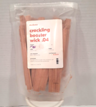 Crackling Wood Wick (Booster) .04/.5&quot; — LARGE | Wooden Wicks by Makesy 90 CT - £23.52 GBP
