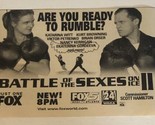 Battle Of The Sexes II On Ice Tv Guide Print Ad Katrina Witt Tpa16 - $5.93