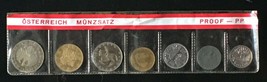 Austrian Proof Coin Set (seven coins) - 1977 - £22.76 GBP