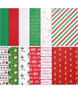 Christmas Tissue Paper 180 Sheets 19.7&quot; x 19.7&quot; Xmas Wrapping Paper in 1... - $35.08