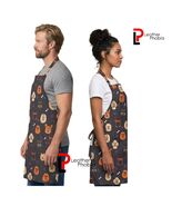 Print Waterproof Apron Hair Bleach Resistant Adjustable | Breathable Mes... - $48.99