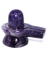Shivling In Natural Amethyst - 259 gms - $123.75