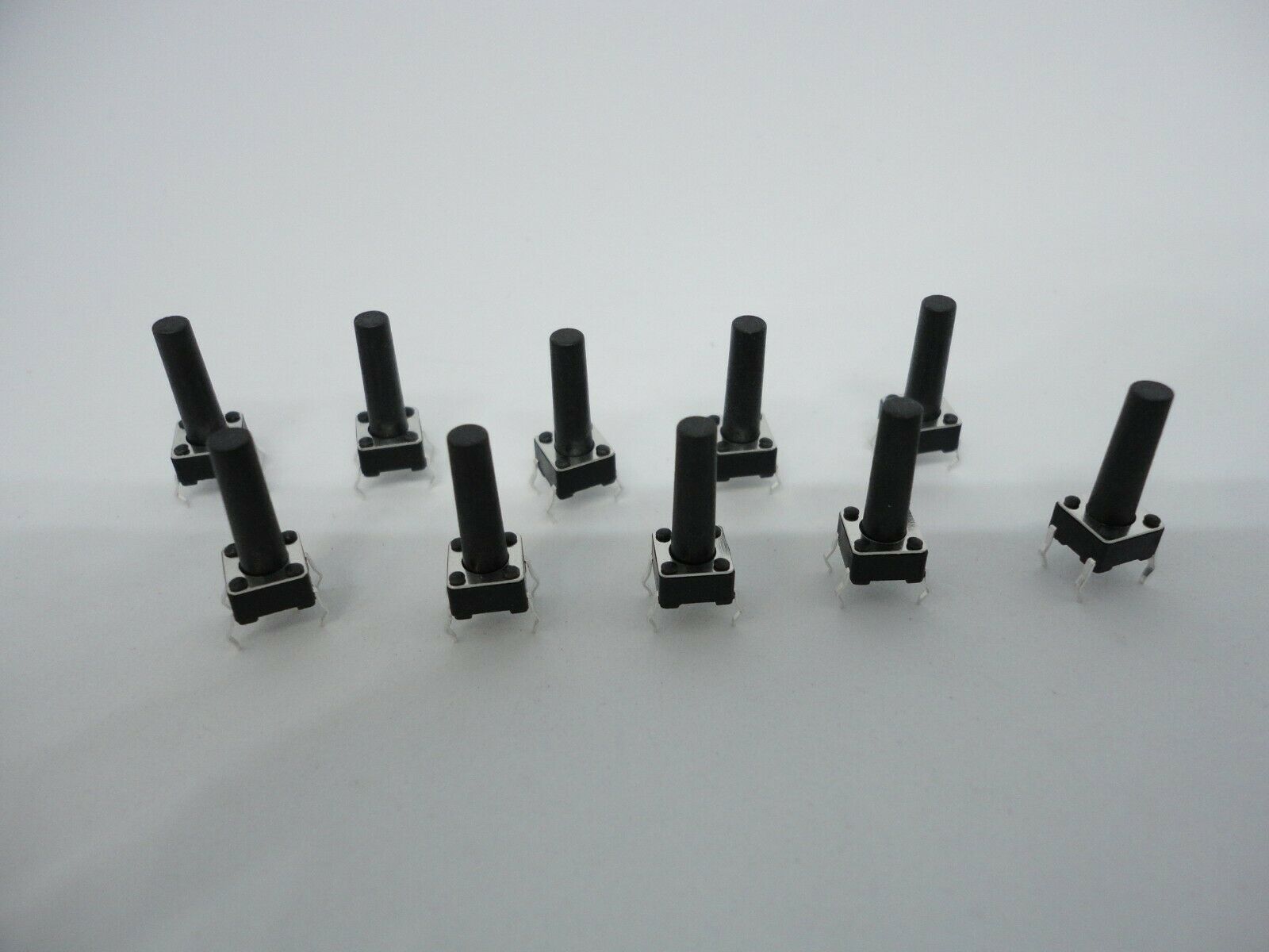 Primary image for 10 Pcs Pack Lot 6x6x15mm Momentary Push Micro Button Tactile Switch DIP 4 Pins