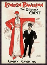 9825.Decoration Poster.Home room wall Art.The Egyptian Giant.Circus oddity act - £12.94 GBP+