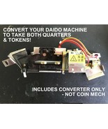 $.25 CONVERTER FOR DAIDO PACHISLO SLOT MACHINES, ACCEPTS BOTH QUARTERS &amp;... - £27.93 GBP