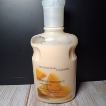 Vtg Bath &amp; Body Works Pleasures Mango Mandarin Body Lotion 8oz - READ Desc. - $22.00