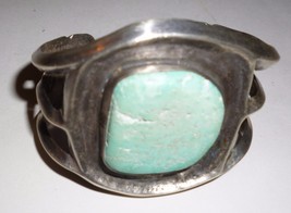 Vintage Native American Turquoise Cuff Bracelet - £464.14 GBP