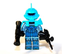 Gift Minifigure Gundam Warrior MS-07B-3 Gouf Japanese robot Fast Ship - £4.78 GBP