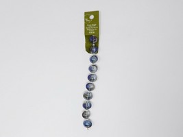 Bead Landing Aqua Glass Nuggets Fashion Beads - 10 pc - £6.22 GBP