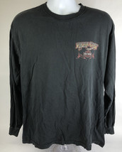 Harley Davidson 2006 Black Long Sleeve Men&#39;s T-Shirt Size Large Park City Utah - $24.99