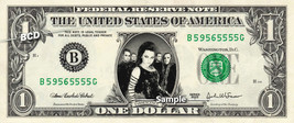 EVANESCENCE Band on REAL Dollar Bill Cash Money Collectible Memorabilia Celebrit - £7.09 GBP