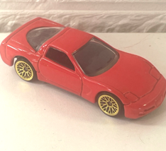 Maisto Red &#39;97 Chevrolet Corvette Diecast Car 104 1:64 Hasbro- Loose - £2.31 GBP