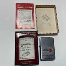 Vtg Zippo Lighter 1950s Beautiful In Box Pierce Governor Co Anderson Indiana - $226.58