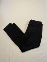 Express Mens Pants 33x30 Innovator Black Stretch Office Slacks Dress Pants - $14.52