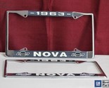 1963 Chevy II Nova GM Licensed Front Back License Plate Holder Frame-
sh... - $33.21