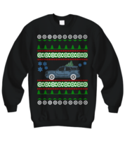 grey 4 door bronco ugly christmas sweater - Sweatshirt - £26.13 GBP+