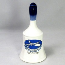 VTG Spruce Goose Porcelain Bell Long Beach CA 1984 HEB CORP. by Karol Western - £15.10 GBP