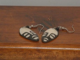 New Black & White African Mask Fashion Earrings  - £6.33 GBP