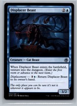 MTG Card Adventures of the Forgotten Realm Displacer Beast Creature #54 ... - $0.98