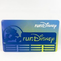 NEW Disney Park RunDisney 2025 Blue Running Mickey Metal Race Medal Rack... - $74.99