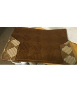 Brown Fabric Placemats W/ Silverware Pocket - $19.20 CAD