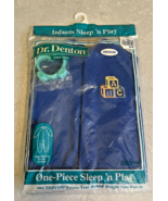 NOS Vintage Dr. Denton One Piece Snap Polyester Baby Infant Sleeper - £14.93 GBP