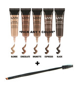 NYX Waterproof Eyebrow Gel and Angled brow Spoolie brush set &quot;Pick Any 1... - £7.91 GBP