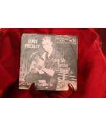 RCA Victor Elvis Presley Love Me Tender 45 RPM 47-6643 w/ Pink Picture S... - £27.96 GBP