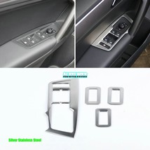 Chrome Car-styling for  VW Tiguan 2 Mk2 2017 2019 2020 2021 Gl Switch Cover Door - £35.11 GBP