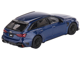 Audi RS6-R ABT Navarra Blue Metallic Limited Edition to 3240 Pcs Worldwide 1/64 - £19.14 GBP