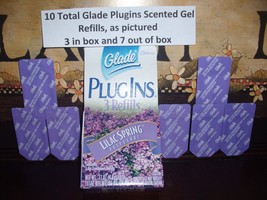 10 Glade Plugins Lilac Spring Potpourri Scented Gel Refills - £26.38 GBP