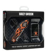 Zippo - Harley-Davidson® TecX Orange Flame Handle with Zippo Lighter - 5... - $143.29 CAD