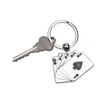 Creative Gifts 3 in. Playing Cards Key Chain - $25.00