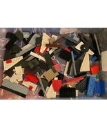 Bulk Lego Bricks Lot Of 114 Pcs Grids &amp; Long Pieces - £6.00 GBP