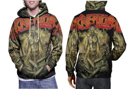 Kreator Band  Men&#39;s Full-Print Sublimation Zipper Hoodie - €29,17 EUR