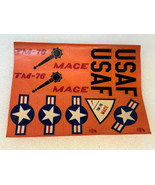 Aurora MACE - TM-76 Guided Missile Decal Sticker Sheet - $20.15 CAD