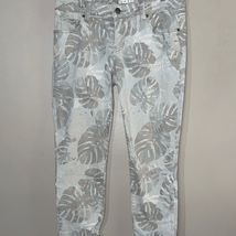 CAbi Women&#39;s  Leaf Print Cropped Jeans - $19.60