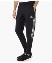 Men&#39;s Adidas Tiro Sweatpants Pants Sweats GM7336 Black White Tapered Track 3XL - £26.15 GBP