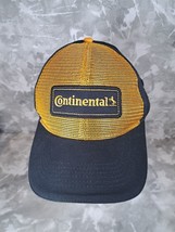 Continental Tires Adjustable Strapback Hat, Black &amp; Yellow - $11.54
