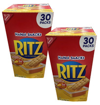 2 Packs Ritz Crackers Handi-Snacks, Crackers &#39;N Cheese Dip, 0.95oz, 30 Count - £40.33 GBP