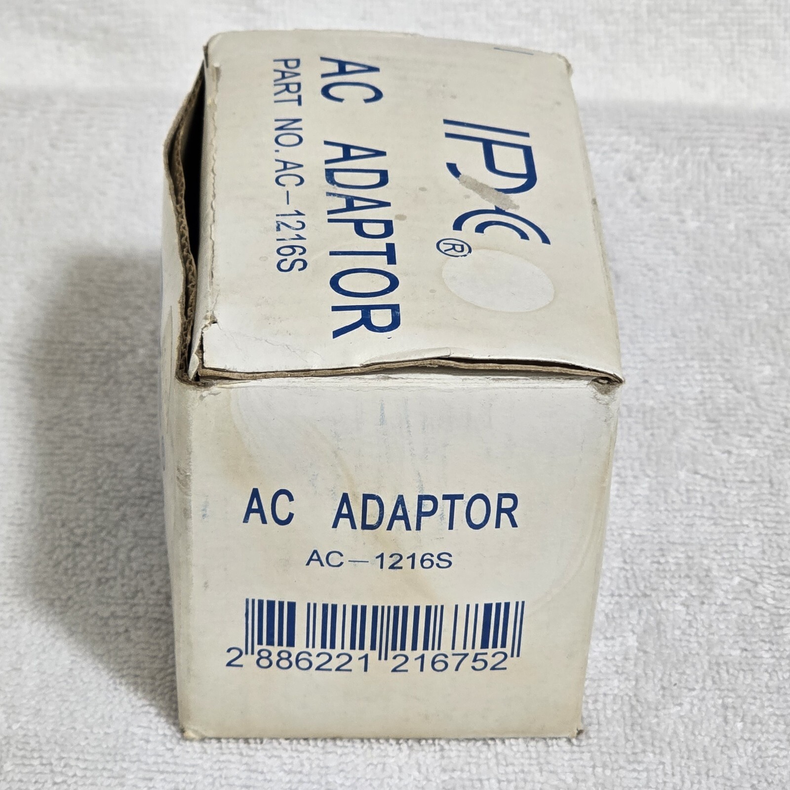 Vintage IPC AC Adapter AC-1216S 12V AC 20VA Class 2 Transformer NOS Item image 7