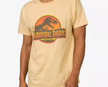 Junk Food Men&#39;s Jurassic Park T-shirt in Vegas Gold Tone-Medium - $16.97