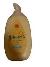 Johnson&#39;s Head to Toe Baby Lotion 16.9 oz Discontinued 2018 Formula New ... - $203.18 MXN