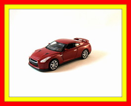  NISSAN GT-R RED WELLY 1/38 DIECAST SPORT CAR MODEL,COLLECTIBLE CAR MODE... - $30.93