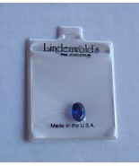 Lindenwold&#39;s Fine Jewelrs Oval  Blue Sapphire Loose Gemstone Simulated - £7.11 GBP