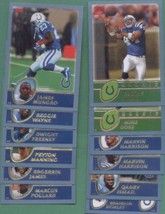 2003 Topps Indianapolis Colts Football Set - £3.11 GBP