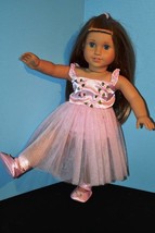 Awesome Pink Ballerina Tutu Outfit for all 18 Inch Dolls-Dance, Christmas Gift - £12.04 GBP